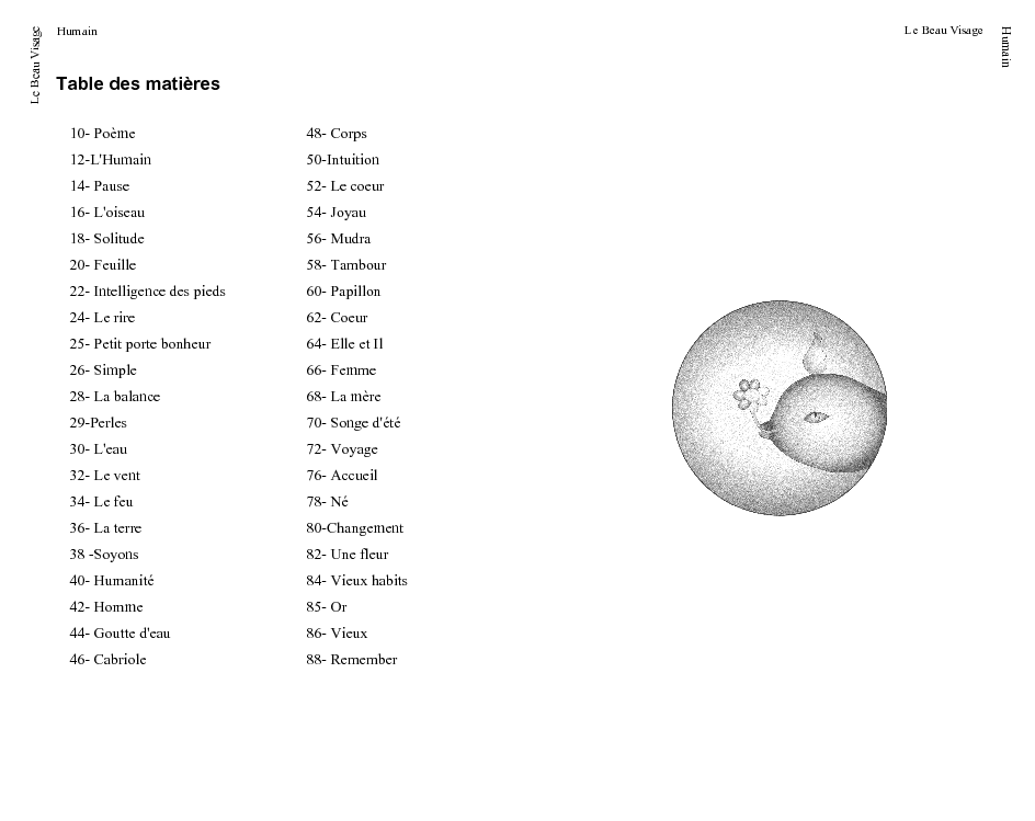 Table des mati�res